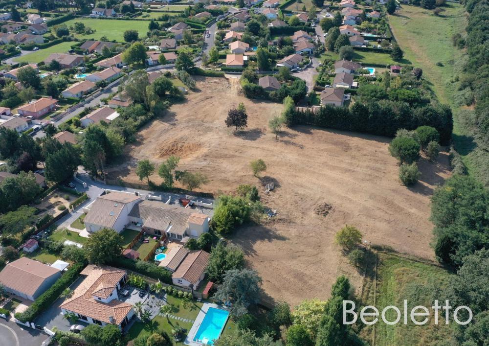 Vue aerienne Terrains a vendre Artigues Lotissement L'ile aux Oiseaux