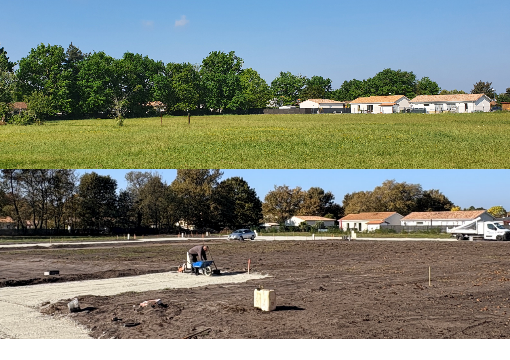 terrain à vendre terrain viabilisé libre de constructeur lotissement meilleur prix exceptionnel calme saint magne hosteins terrain à bâtir beau terrain plan aménageur commune